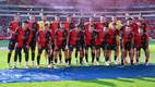 Jugadores del Atlas posan para la foto previo a un partido del torneo Apertura 2026. FOTO: Imago7