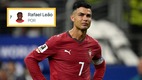 Rafael Leão heredó el 7 de Cristiano Ronaldo en Portugal (Reuters)