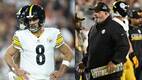 Aaron Rodgers y Mike McCarthy, durante el partido entre los Steelers y Browns de la Semana 4. FOTOS: Reuters