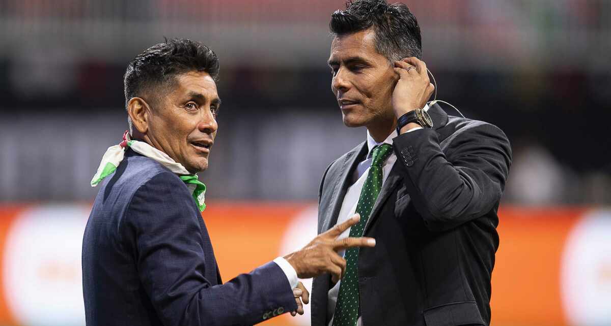 Jorge Campos y Oswaldo Sánchez (Mexsport)