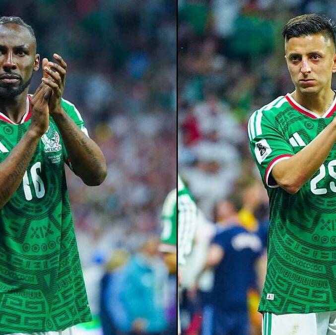 Julián Quiñones y Roberto Alvarado durante la pasada Copa del Mundo 2026. FOTOS: Imago7