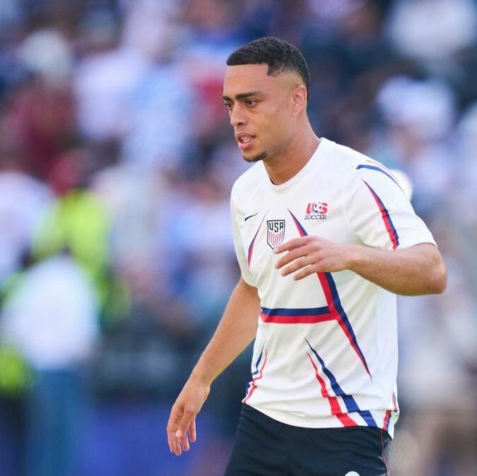 Sergiño Dest evitó hablar de Rafa Márquez y su llegada al Tricolor (Fotografía: Mexsport)