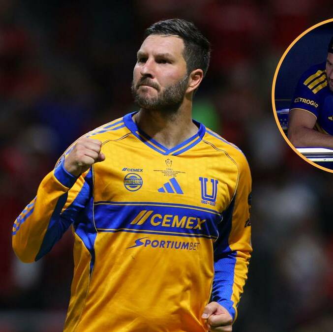 André-Pierre Gignac fue visto en partido de Boca Juniors (Imago7/TyC Sports)
