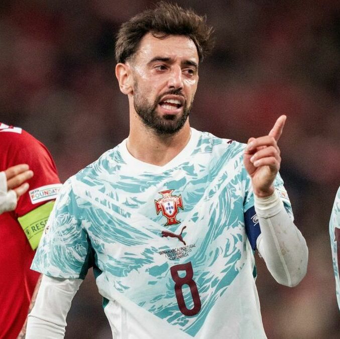 Bruno Fernandes habló de la salida de Cristiano Ronaldo de Portugal (Fotografía: Reuters)