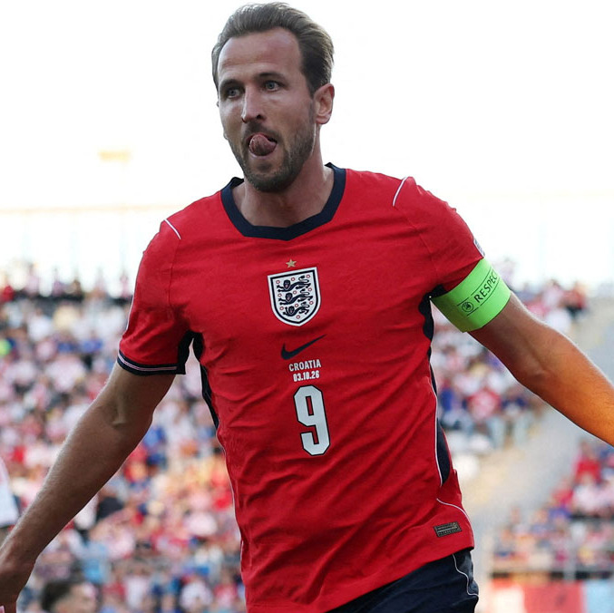 Harry Kane colaboró con dos tantos en la goleada. (Foto: Reuters)