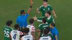 Mateo Chávez se fue expuslado en el duelo de México ante Estados Unidos. FOTO: Captura