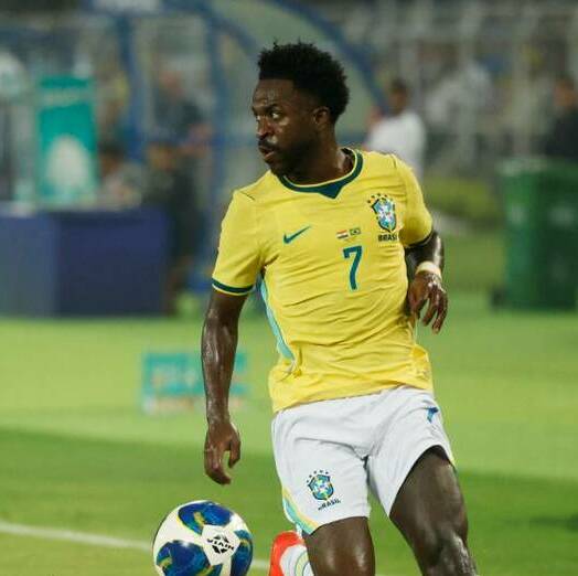 Vinicius Jr. alarma por su nivel con Brasil / Reuters