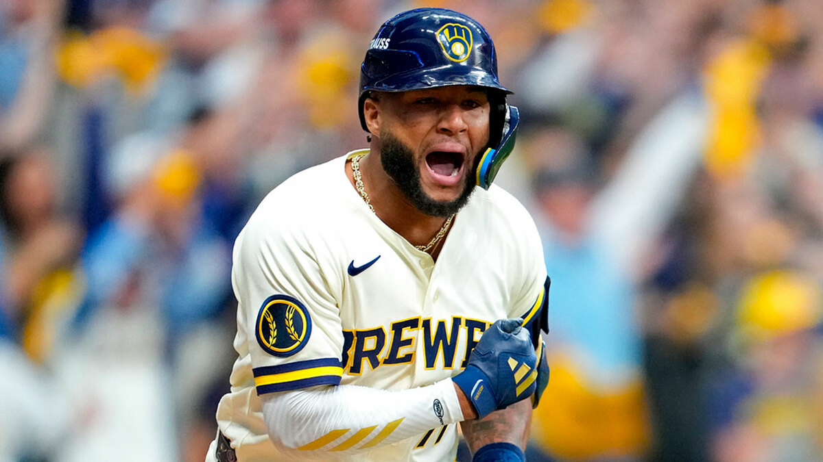Jackson Chourio se vistió de héroe para los Brewers. (Foto: MLB.com)
