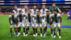 Jugadores de Monterrey posan para la foto en el Estadio Banorte donde enfrentarán al América en la Jornada 11. FOTO: imago7