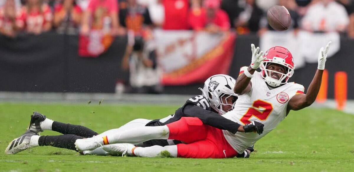 Tyquan Thornton estaba teniendo un gran juego (Reuters)
