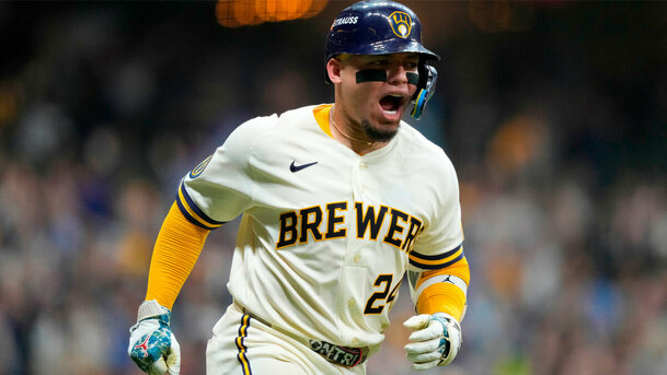 William Contreras y los Brewers van por la victoria ante Padres en el Juego 2. (Foto: MLB.com)