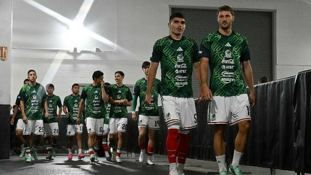 Jugadores de la Selección Mexicana previo a un partido de Fecha FIFA en la nueva era de Rafa Márquez. FOTO: Imago7
