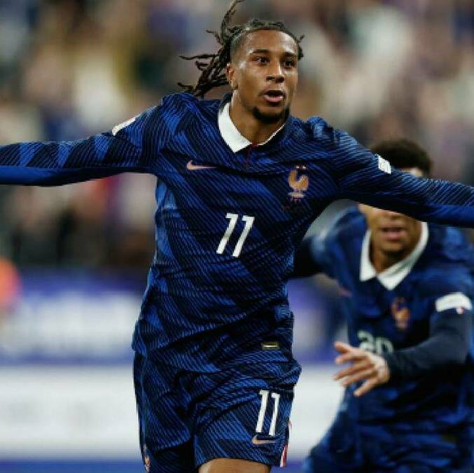 Olise participó en la remontada de Francia ante Bélgica / Reuters
