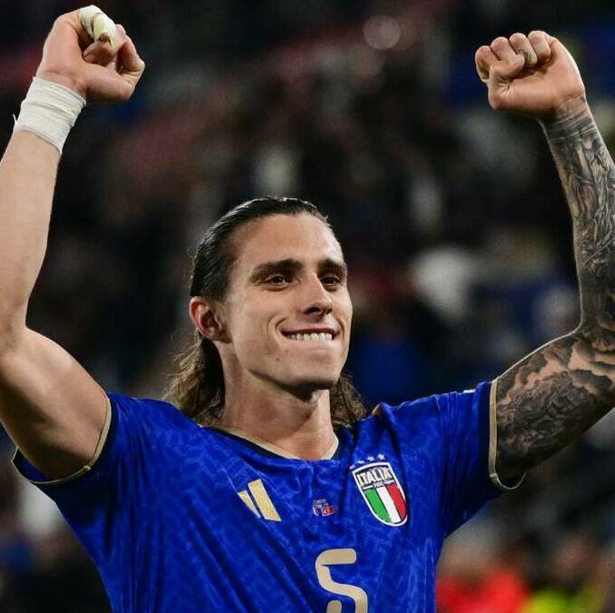 Riccardo Calafiori colaboró con una anotación (Reuters)