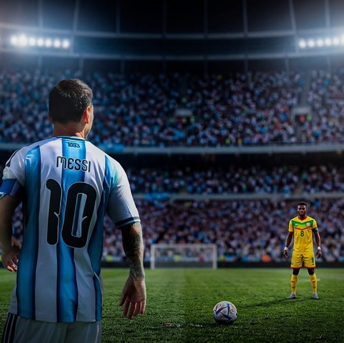 Benín, rival de Argentina en último partido de Messi con Argentina (mediotiempo IA)