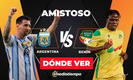 Consulta la previa para ver Argentina vs. Benín EN VIVO por la despedida de Messi.
