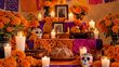Elementos que no te pueden faltar para este día de muertos: FOTO: Chat gpt