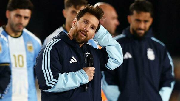 Messi nunca olvidará esta noche (Reuters)