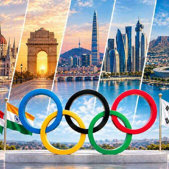 Siete países buscan albergar los Juegos Olímpicos de 2036 / Chatgpt