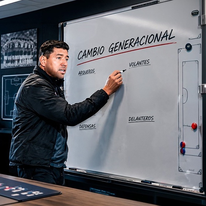 La selección de Chile pasa por un cambio generacional (mediotiempo)