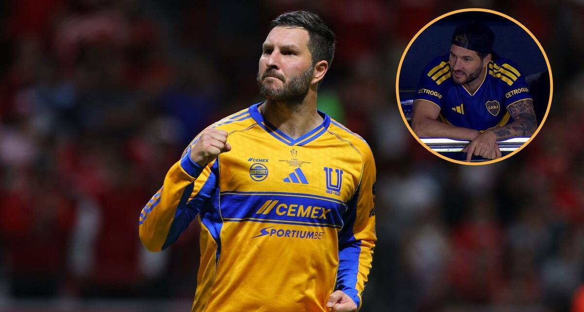 André-Pierre Gignac fue visto en partido de Boca Juniors (Imago7/TyC Sports)