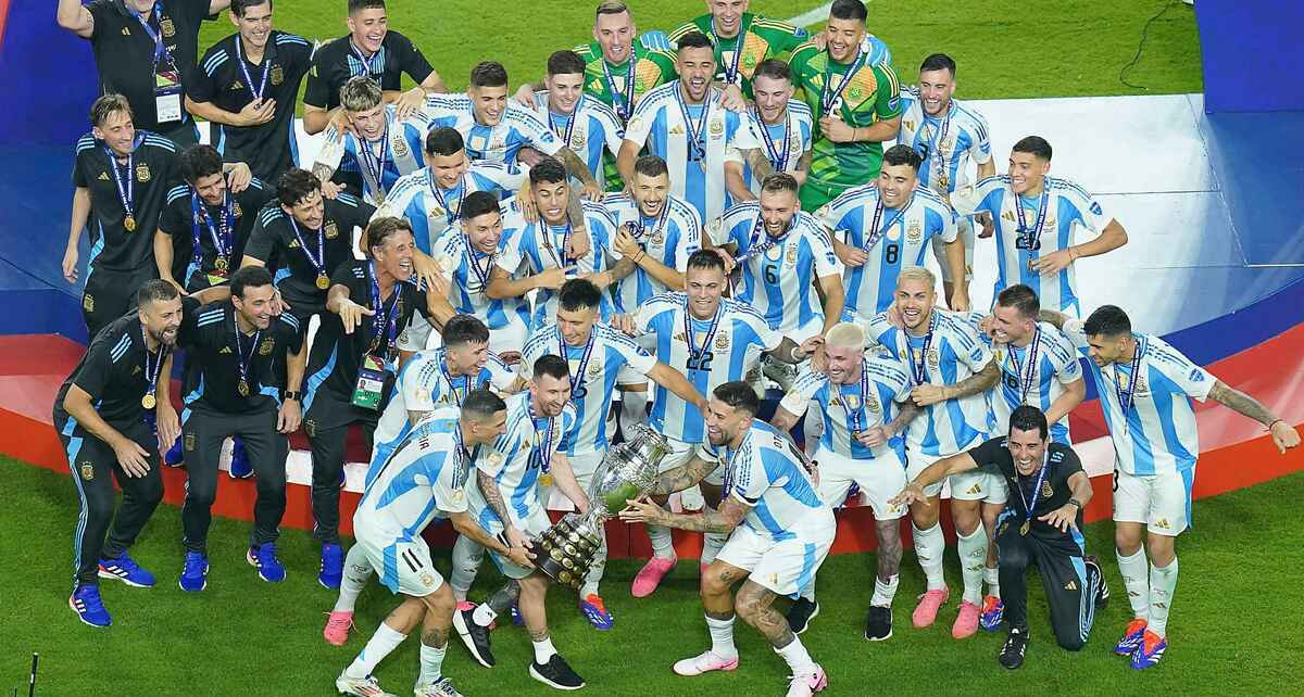 Argentina fue campeón de la Copa América 2024, que se celebró en Estados Unidos (Imago7)