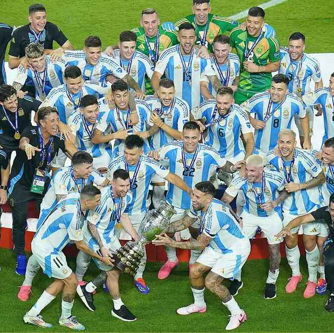 Argentina fue campeón de la Copa América 2024, que se celebró en Estados Unidos (Imago7)