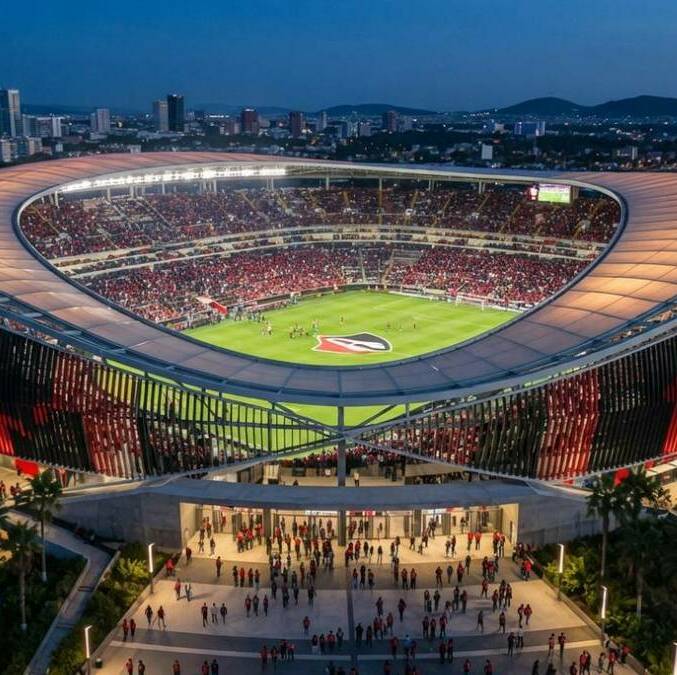 Atlas cada vez está más cerca de tener un nuevo estadio (Mediotiempo IA)