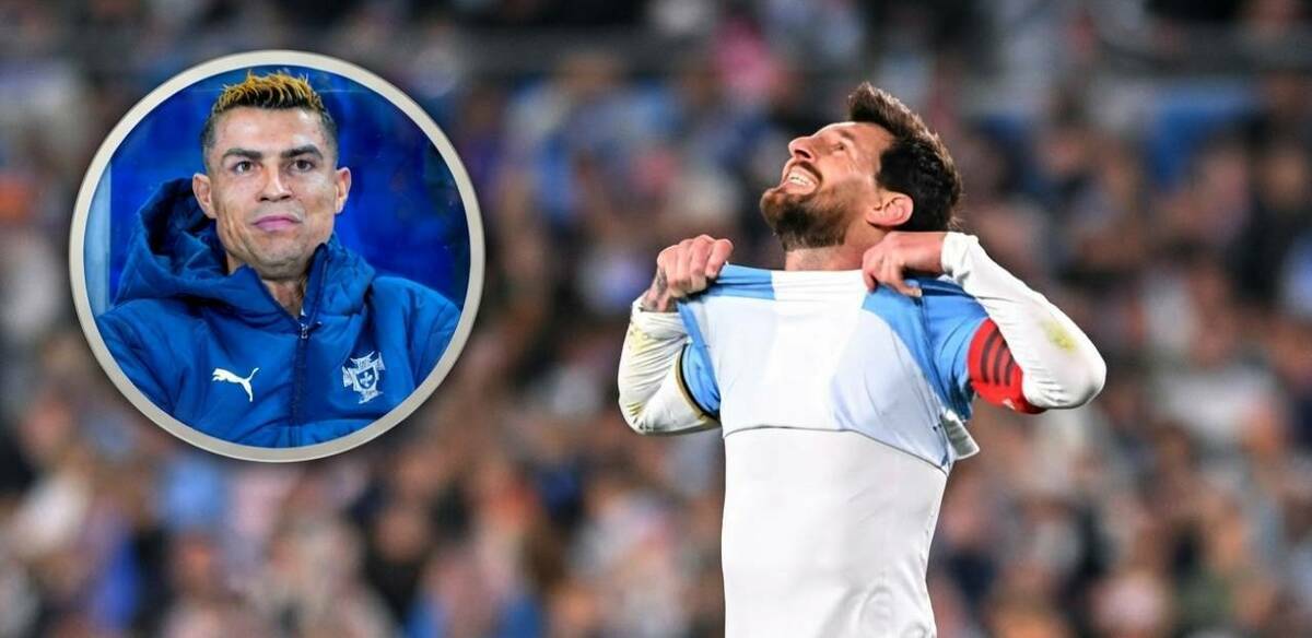 CR7 se acordó de su histórico rival (Reuters)