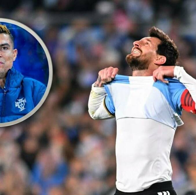 CR7 se acordó de su histórico rival (Reuters)
