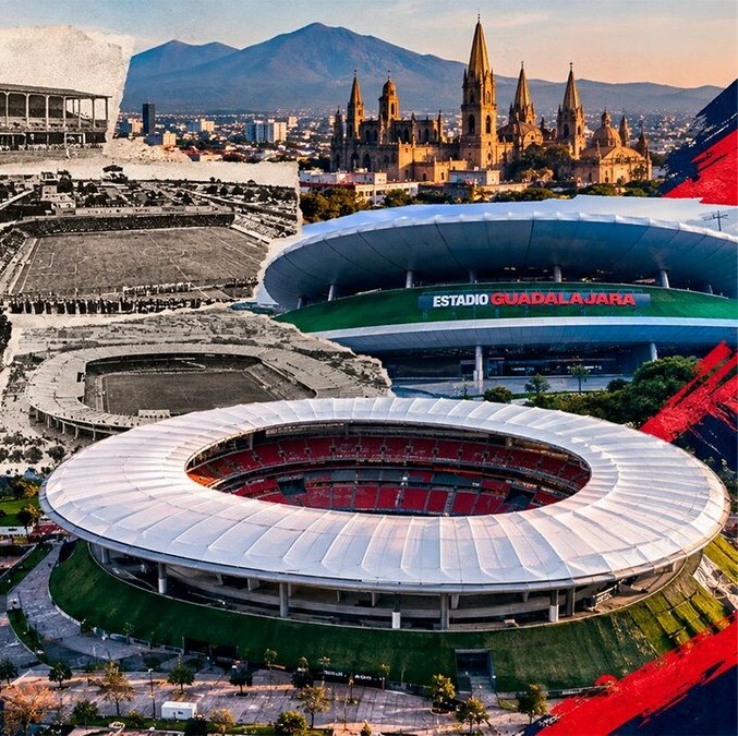 Guadalajara, ciudad con varios estados de futbol (mediotiempo IA)