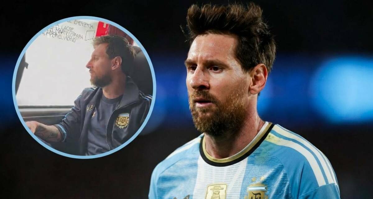 Lionel Messi se conmovió con el cariño de la gente (Reuters)
