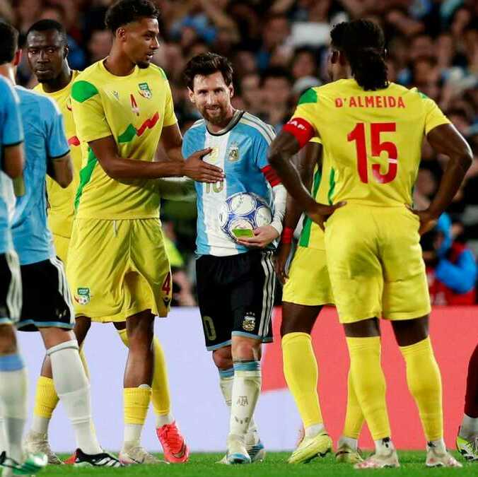 Lionel Messi se despidió ante Benín (Reuters)