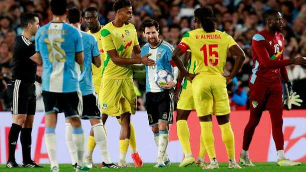 Lionel Messi se despidió ante Benín (Reuters)