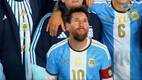 Messi fue sorprendido por el anuncio de seguro / Captura