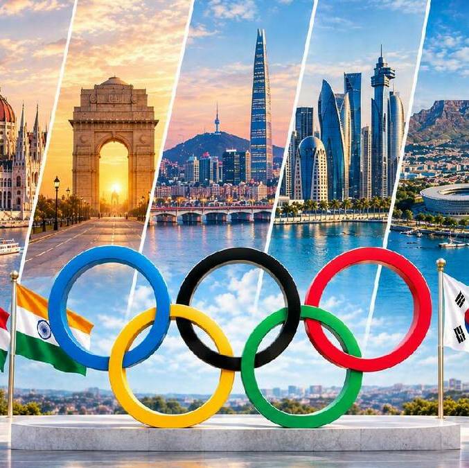 Siete países buscan albergar los Juegos Olímpicos de 2036 / Chatgpt