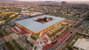 Así se verá desde las alturas el nuevo estadio del Atlas. (Cortesía Grupo Prodi)