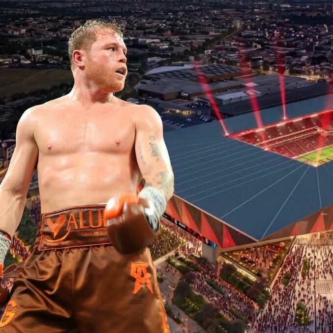 Canelo Álvarez quiere inaugurar el Estadiod del Atlas. (Fotos: Mexsport y Grupo Prodi)