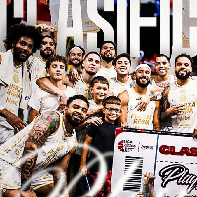 Fuerza Regia consiguió su boleto a los playoffs de la LNBP (Instagram @fuerzaregia)