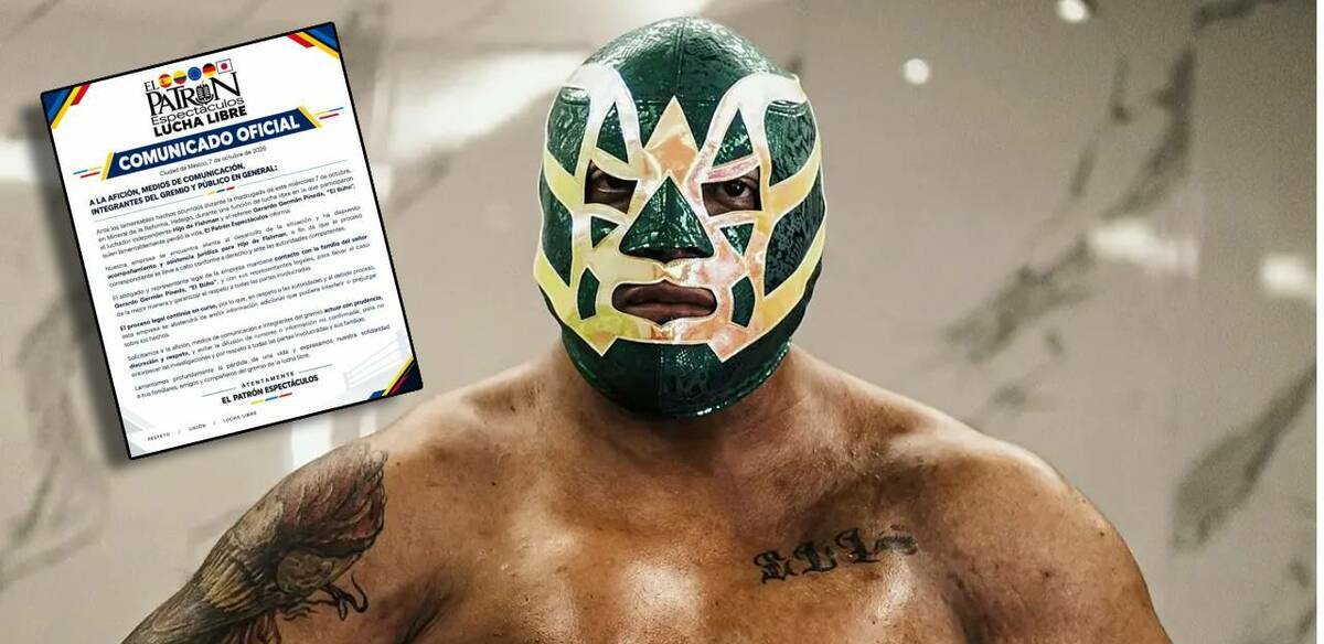 Promotora rompe el silencio tras la detención del Hijo de Fishman por fallecimiento del réferi El Búho. FOTO: @el_patron_espectaculos / @hijodefishman