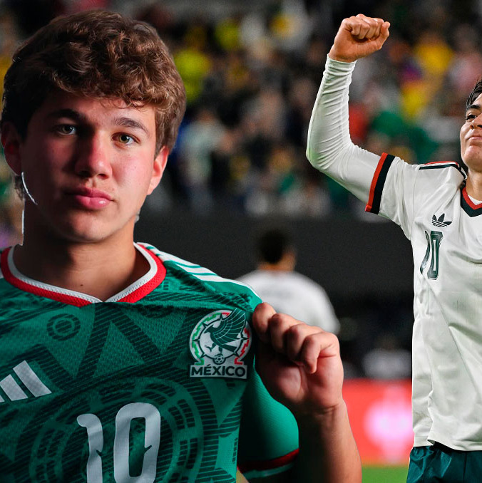 Alberto Santiago Cisneros, aún un paso por detrás de Gilberto Mora. (Fotos: Instagram  santiago.cisneros__ y Mexsport)