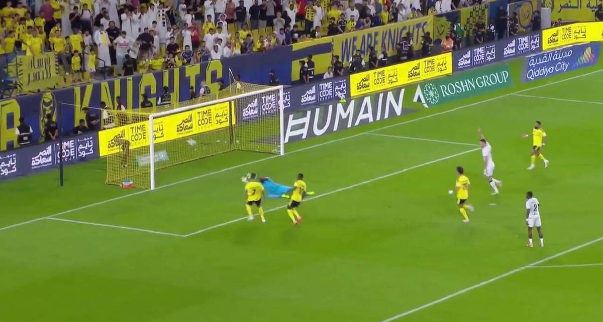 Cristiano Ronaldo anotó su gol número 980 / Captura