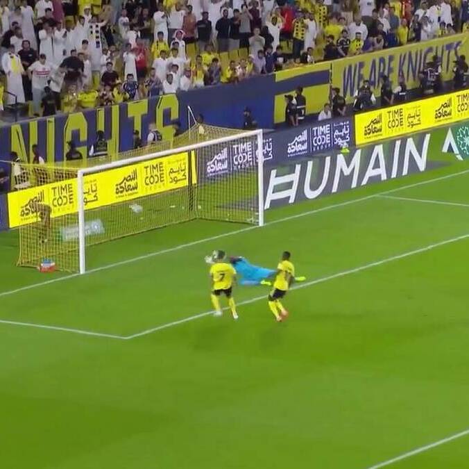Cristiano Ronaldo anotó su gol número 980 / Captura