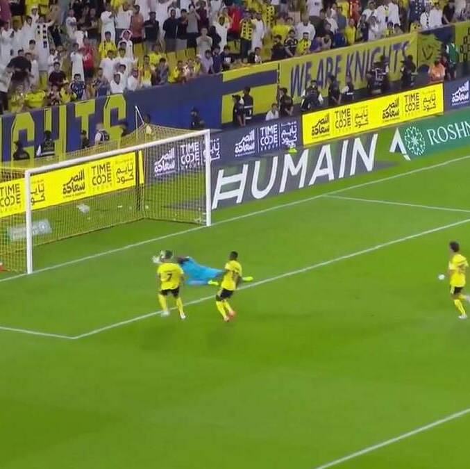 Cristiano Ronaldo anotó su gol número 980 / Captura