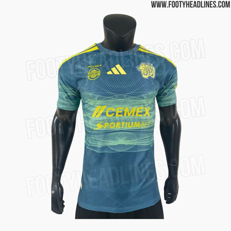 Filtran nuevo uniforme de Tigres (Footy Headlines)
