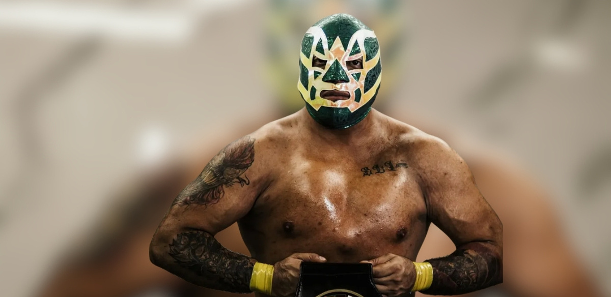 El luchador mexicano logró salir de prisión tras llegar a un acuerdo de reparación de daños. (@hijodefishman/IG)