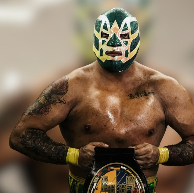 El luchador mexicano logró salir de prisión tras llegar a un acuerdo de reparación de daños. (@hijodefishman/IG)