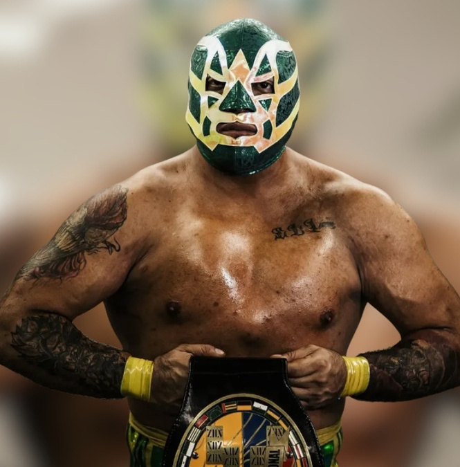 El luchador mexicano logró salir de prisión tras llegar a un acuerdo de reparación de daños. (@hijodefishman/IG)
