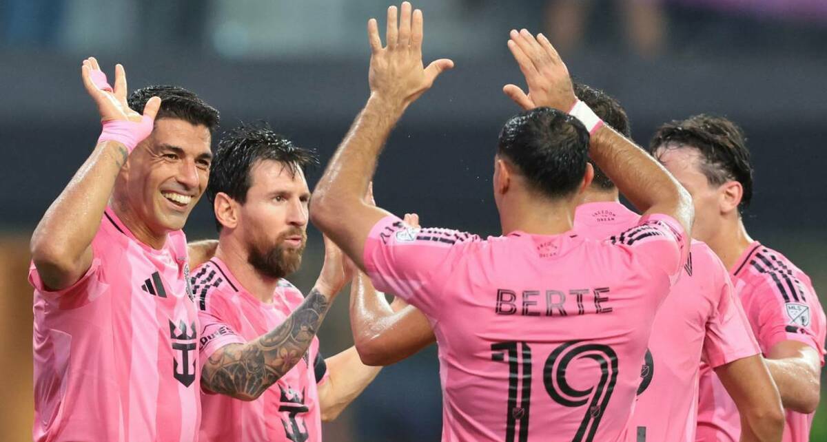 El ataque del Inter Miami lució enchufado (Reuters)