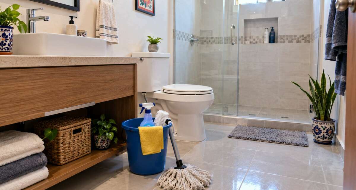 Baño limpio (ChatGPT)